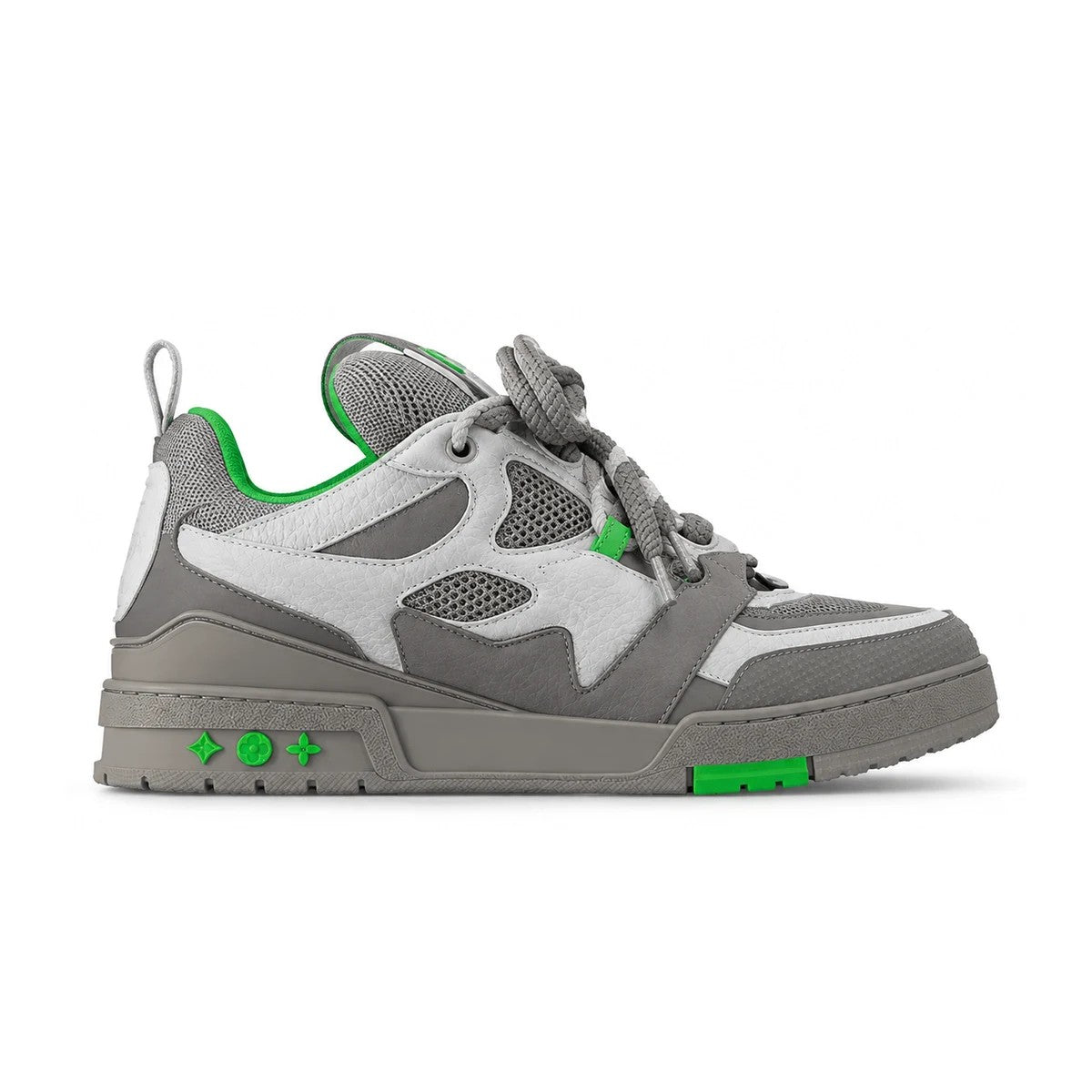 Grey / Green colorway