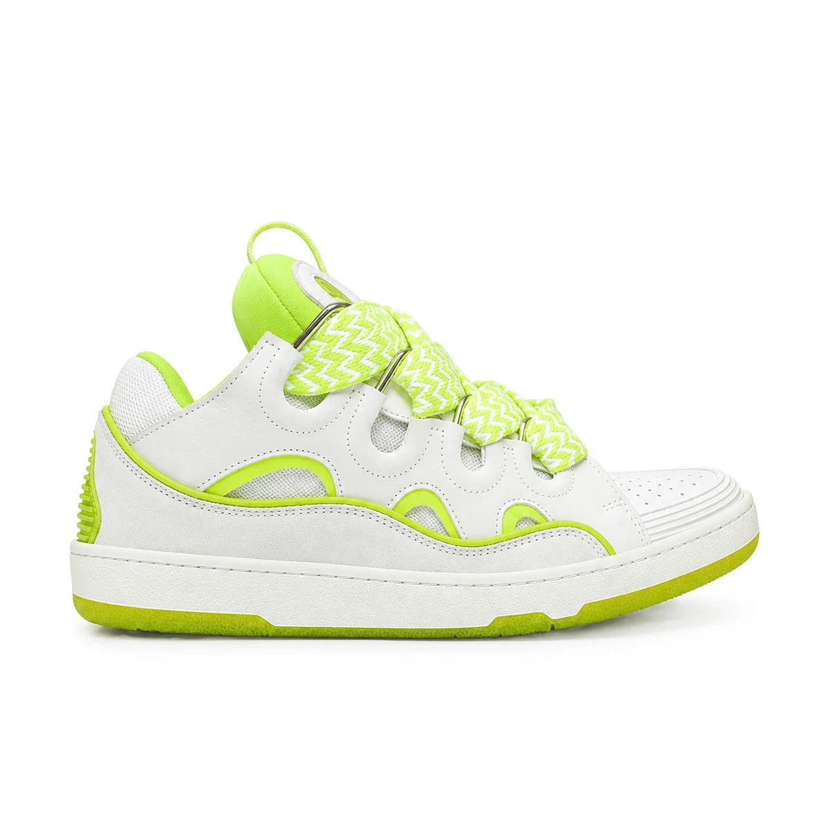 White Fluo Yellow colorway