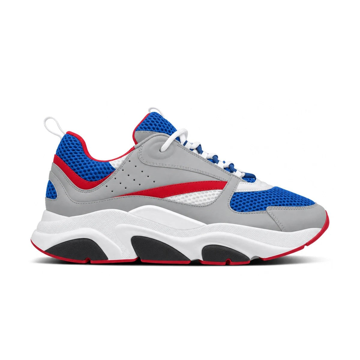 Grey / Red / Blue colorway