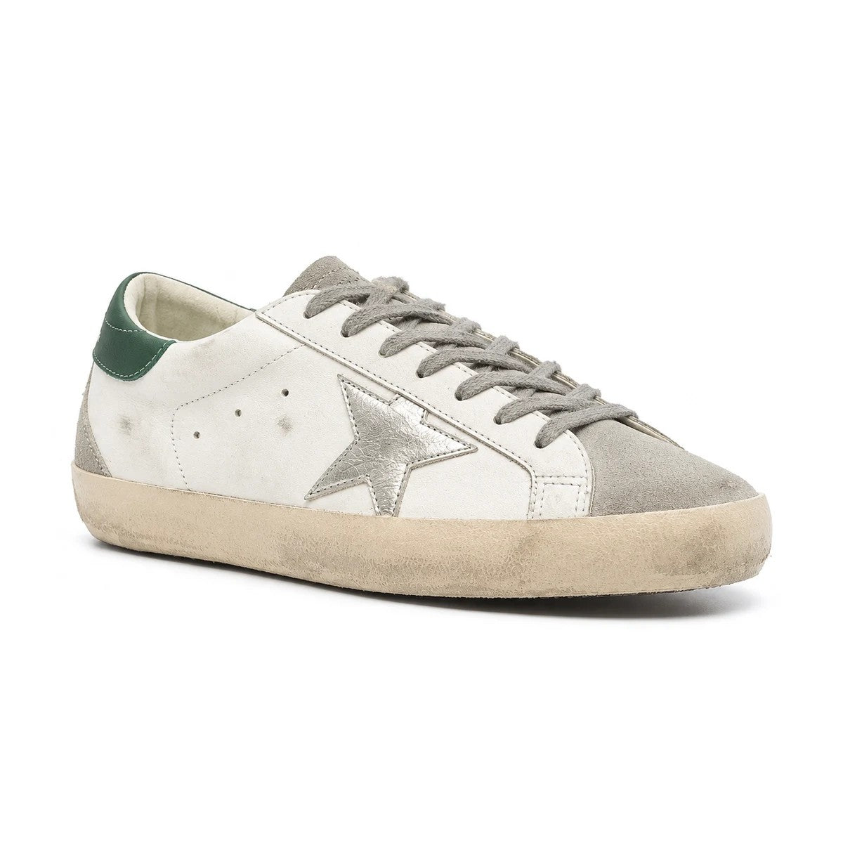 White / Silver / Green colorway