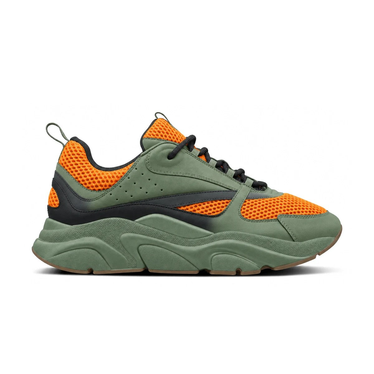 Khaki / Orange colorway
