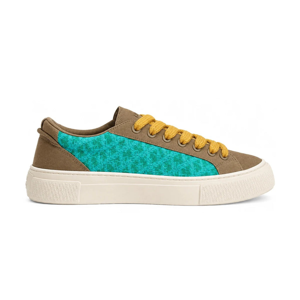 Turquoise / Brown colorway