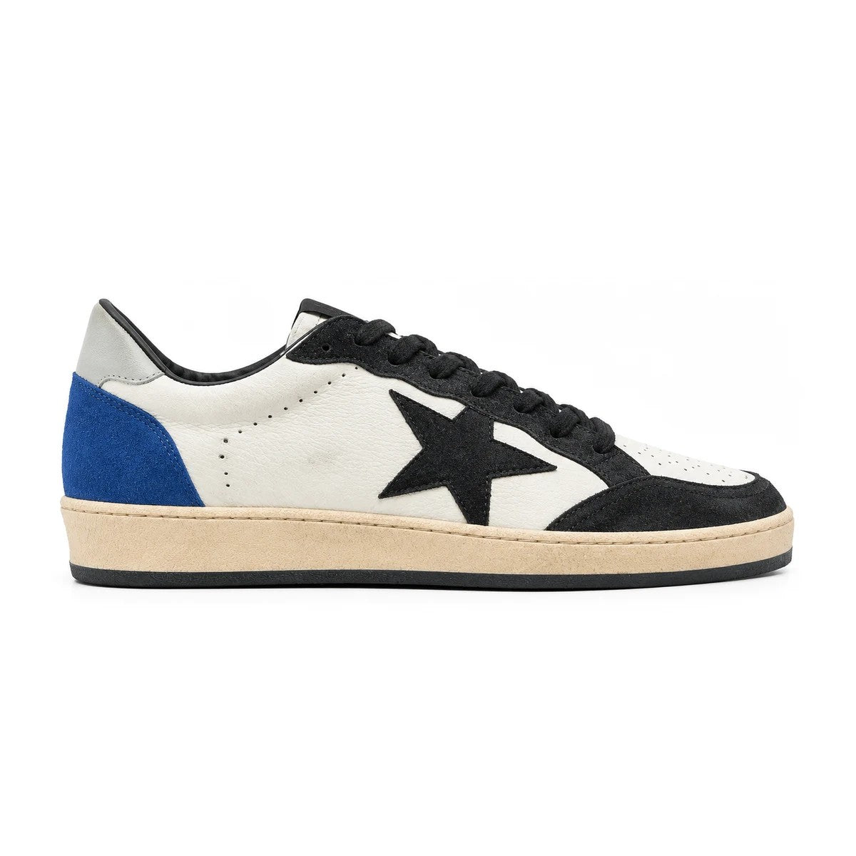 White / Black / Blue colorway