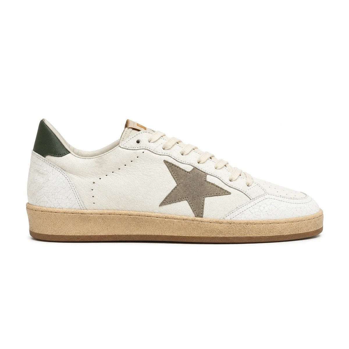 White Dove Grey / Green colorway