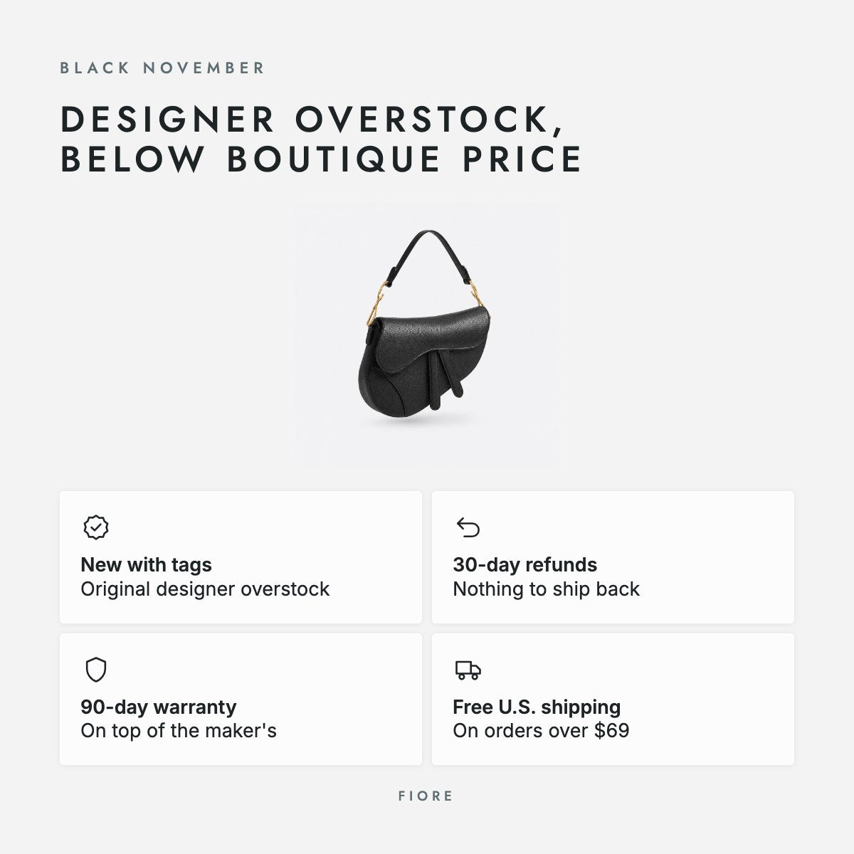 Small Black Grained Calfskin Top-Handle Bag, photo 5