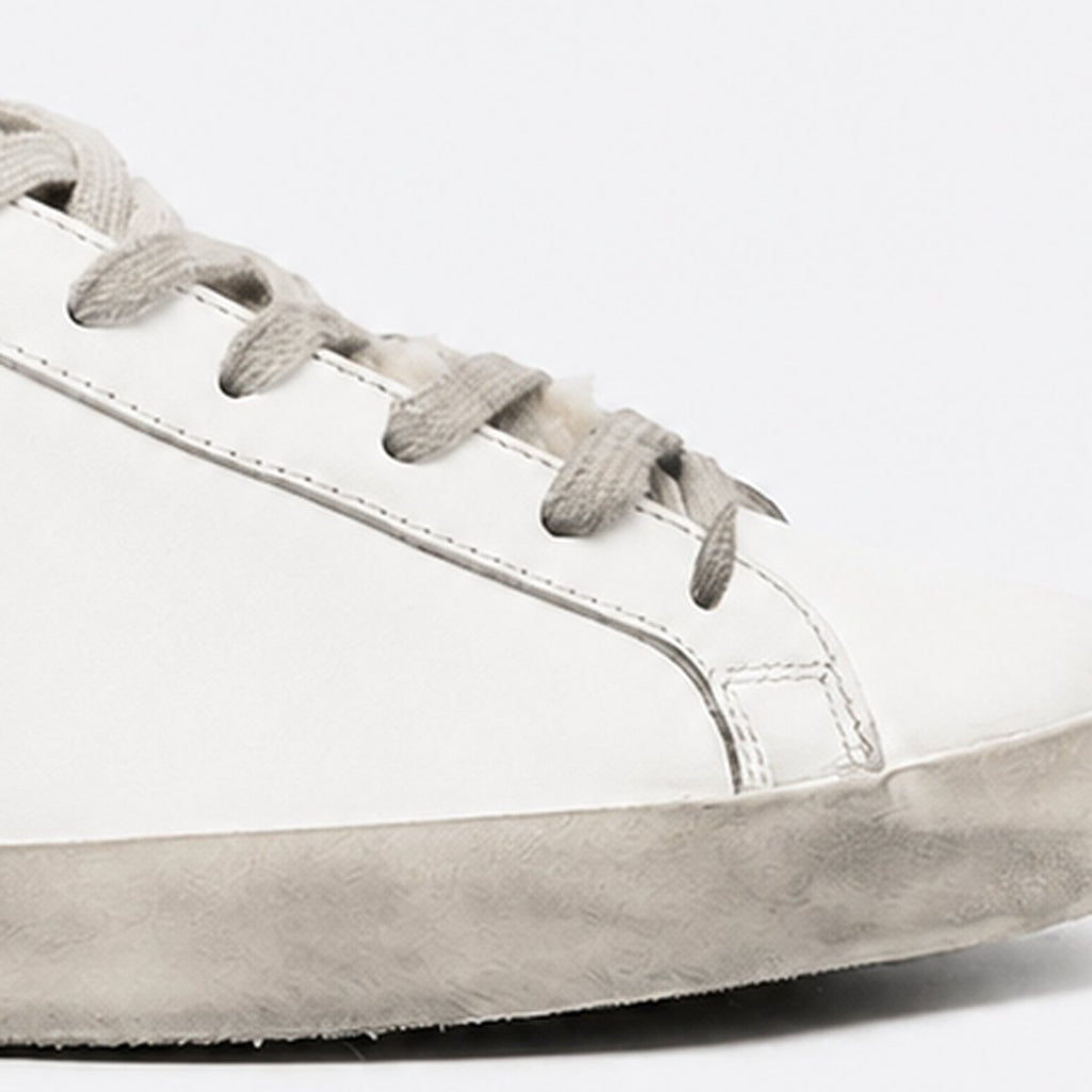 White Leather Sneakers, photo 3