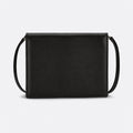 Black Embossed Leather Crossbody Bag, photo 1