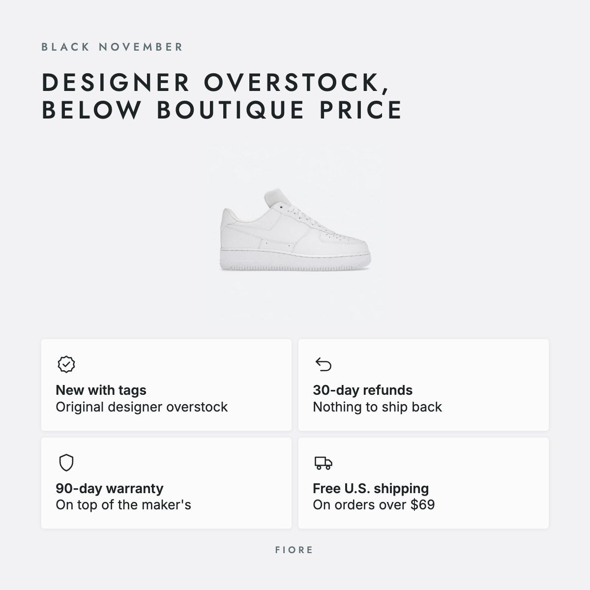 White Leather Low-Top Sneakers, photo 5