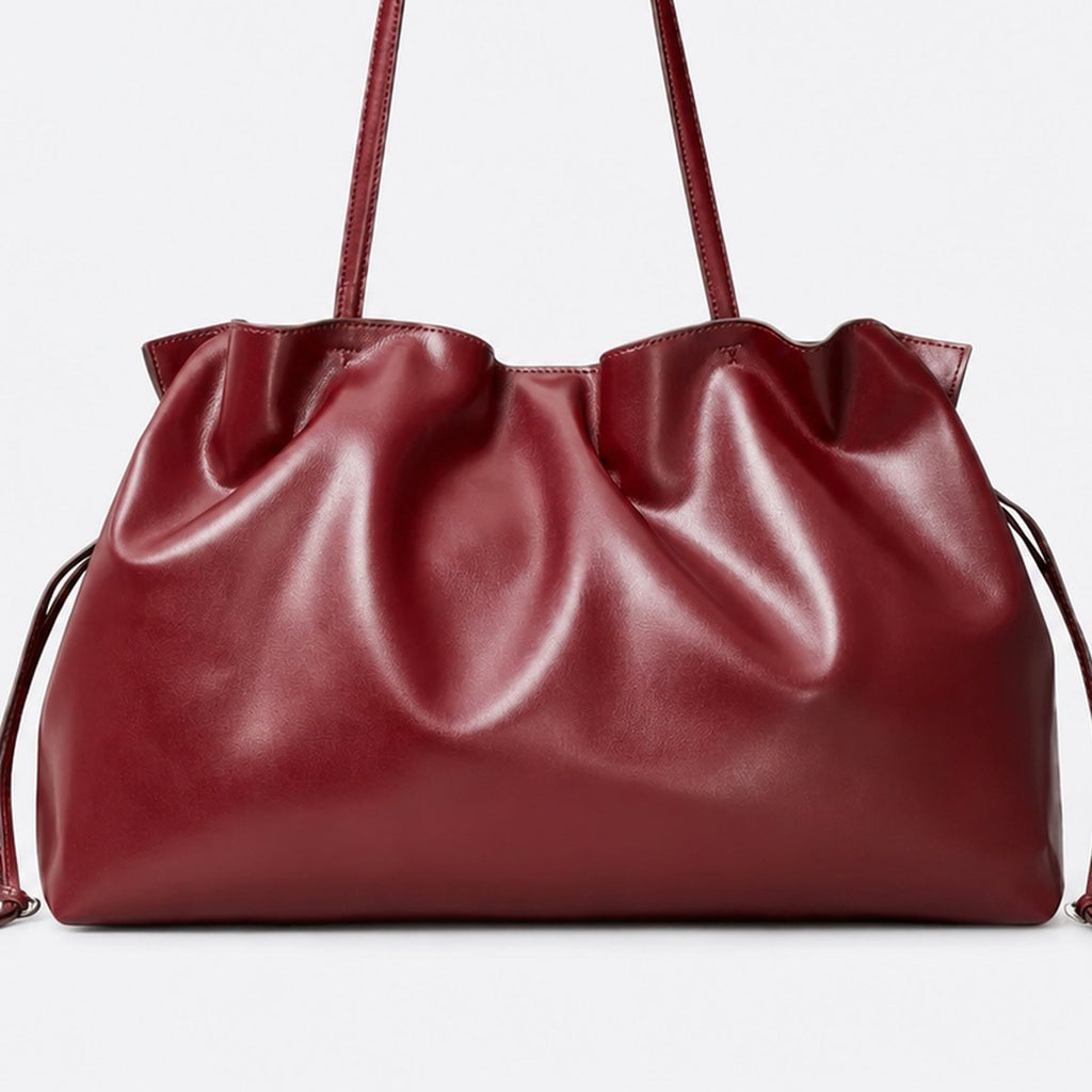 Merlot Drawstring Tote Bag, photo 3