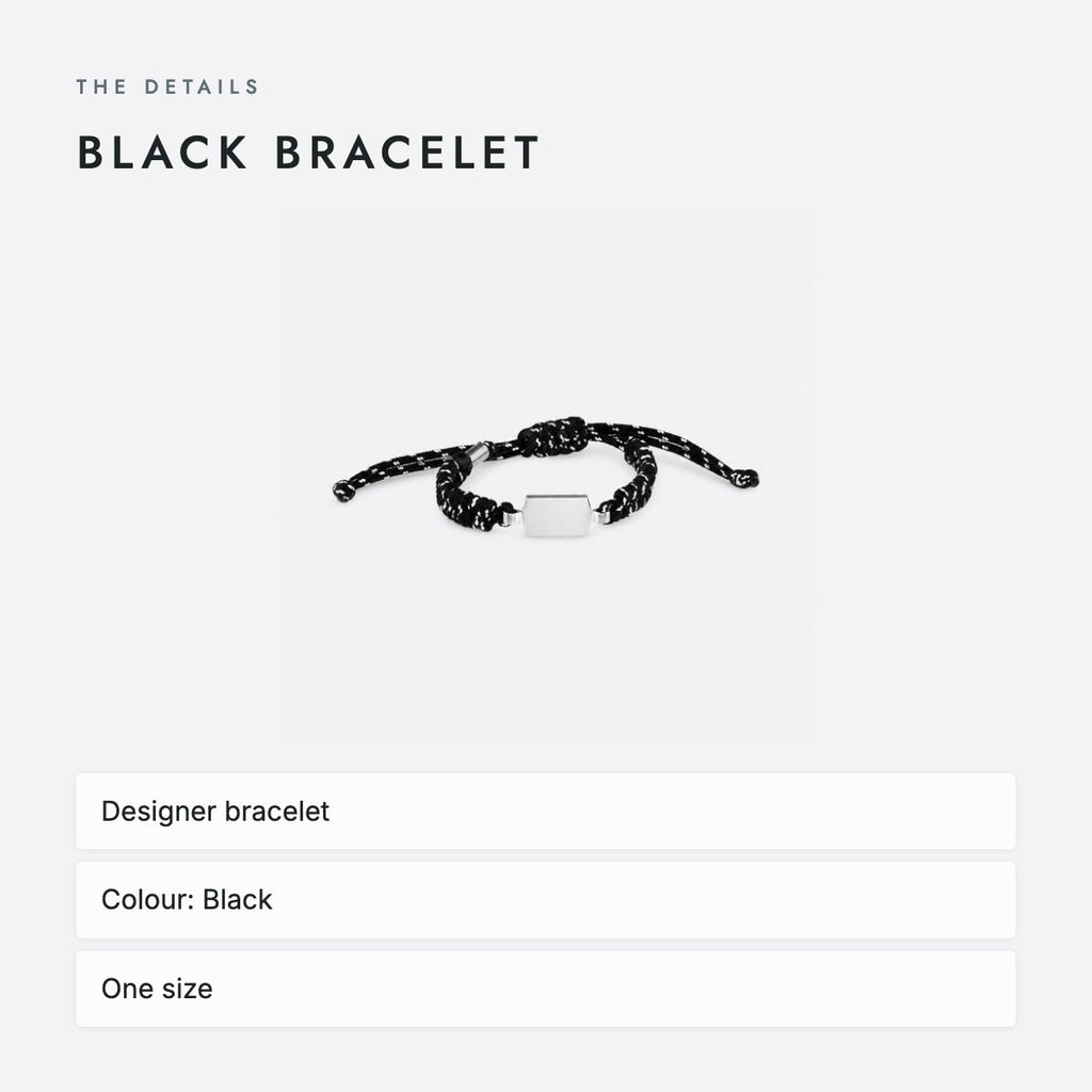 Black Bracelet, photo 4