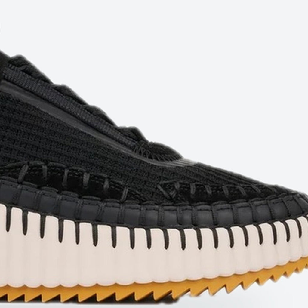 Black Leather Trainers, photo 3
