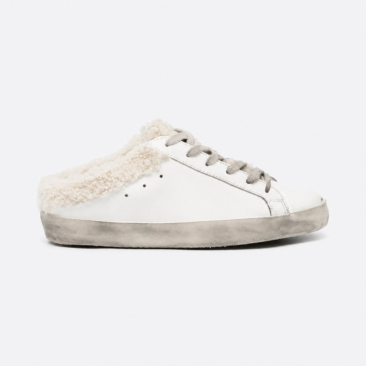 White Leather Sneakers, photo 1