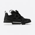 Black Mesh and Leather Sneakers, photo 1