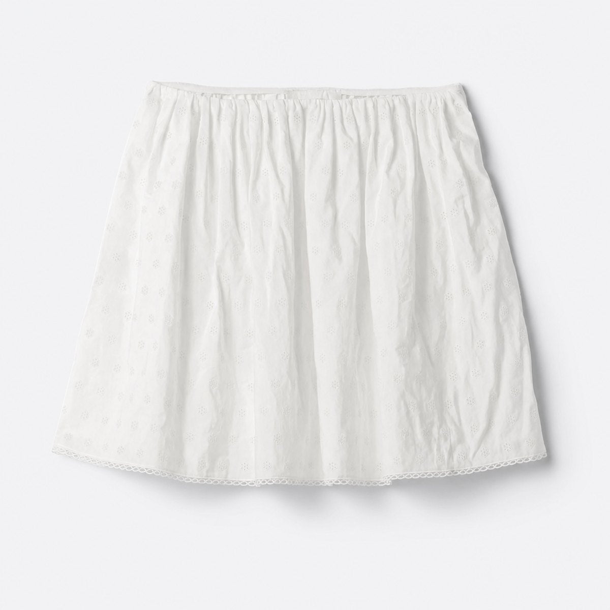 White Cotton Skirt, photo 1