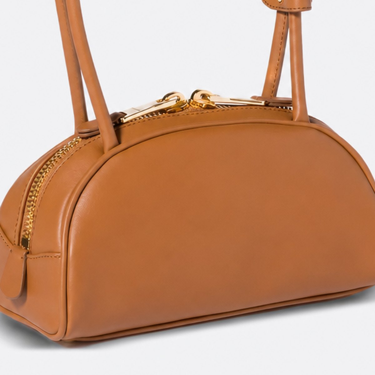 Brown Cotton Shoulder Bag, photo 3