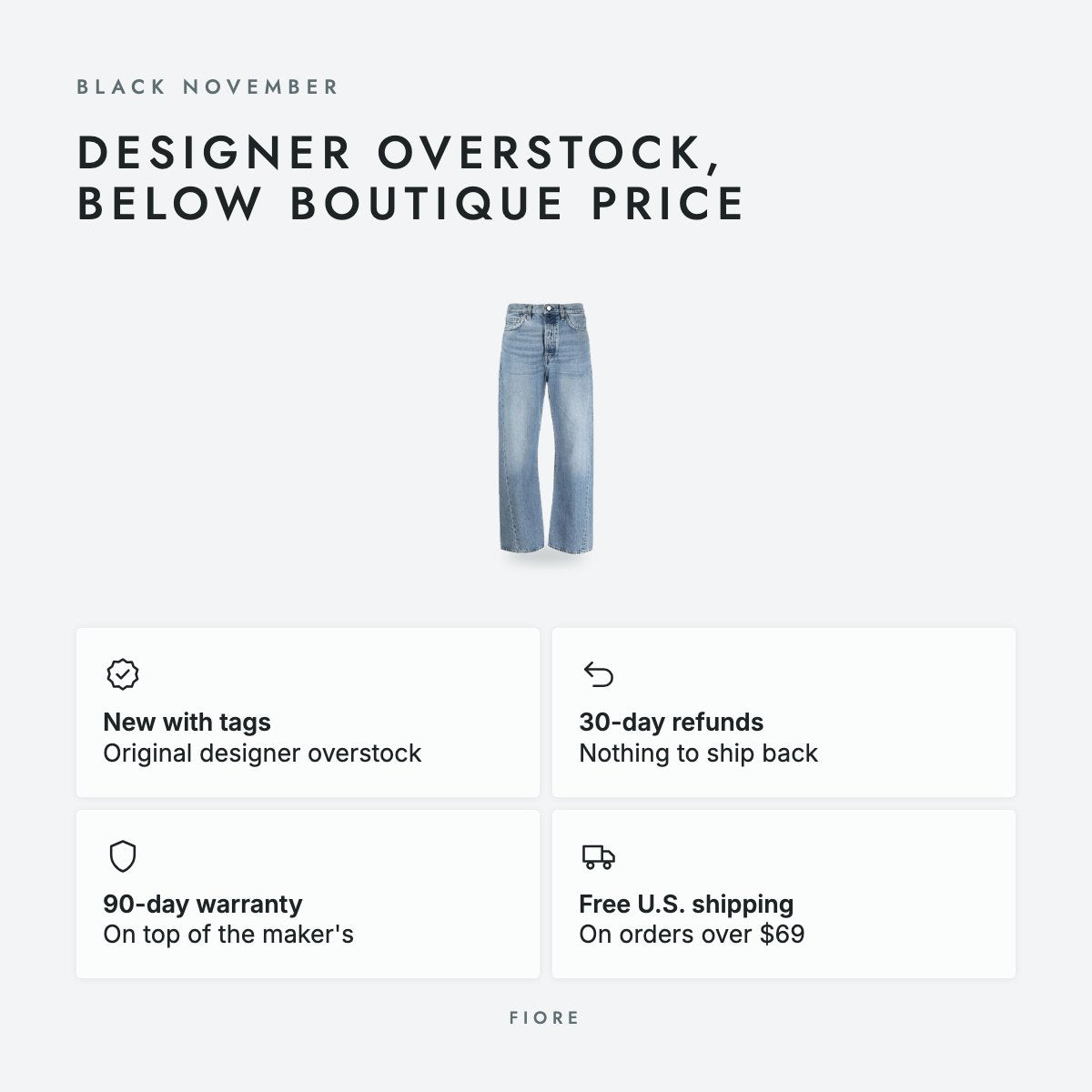 Light Blue Twisted-Seam Organic Cotton Jeans, photo 5