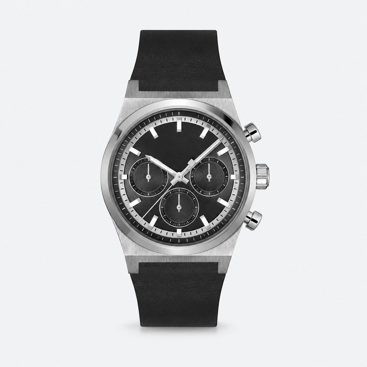 Black Stainless Steel Watch, photo 1