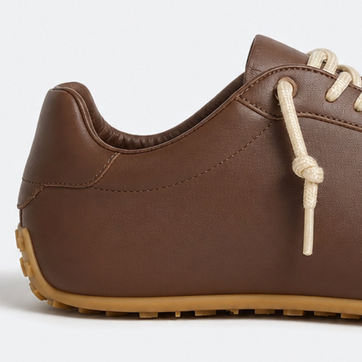 Brown Leather Trainers, photo 2