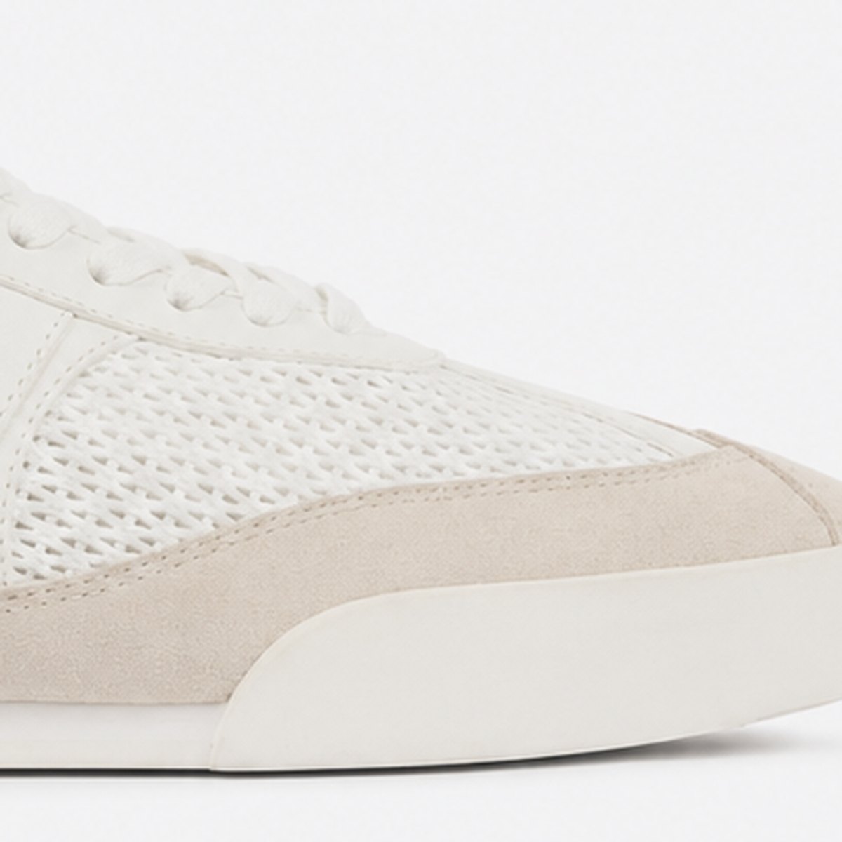 White Suede Sneakers, photo 3