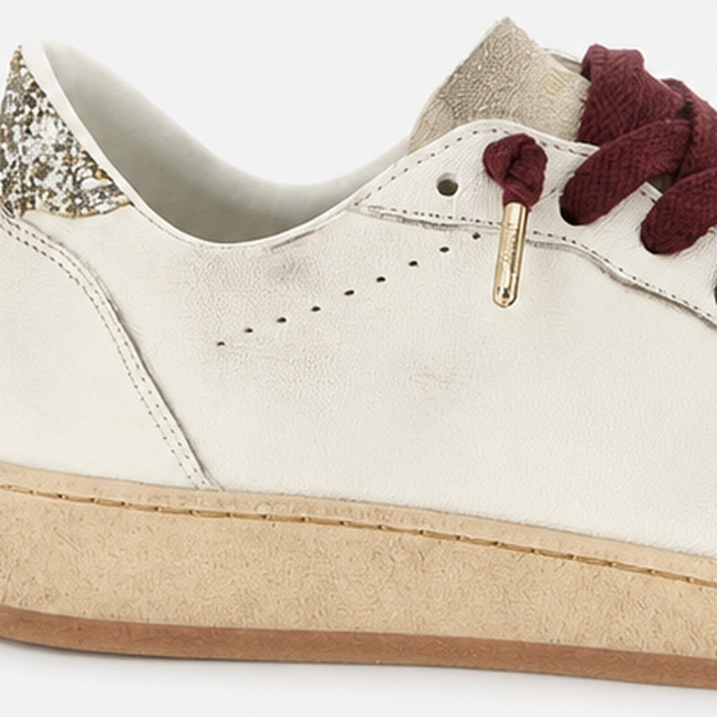 Beige Leather Sneakers, photo 2