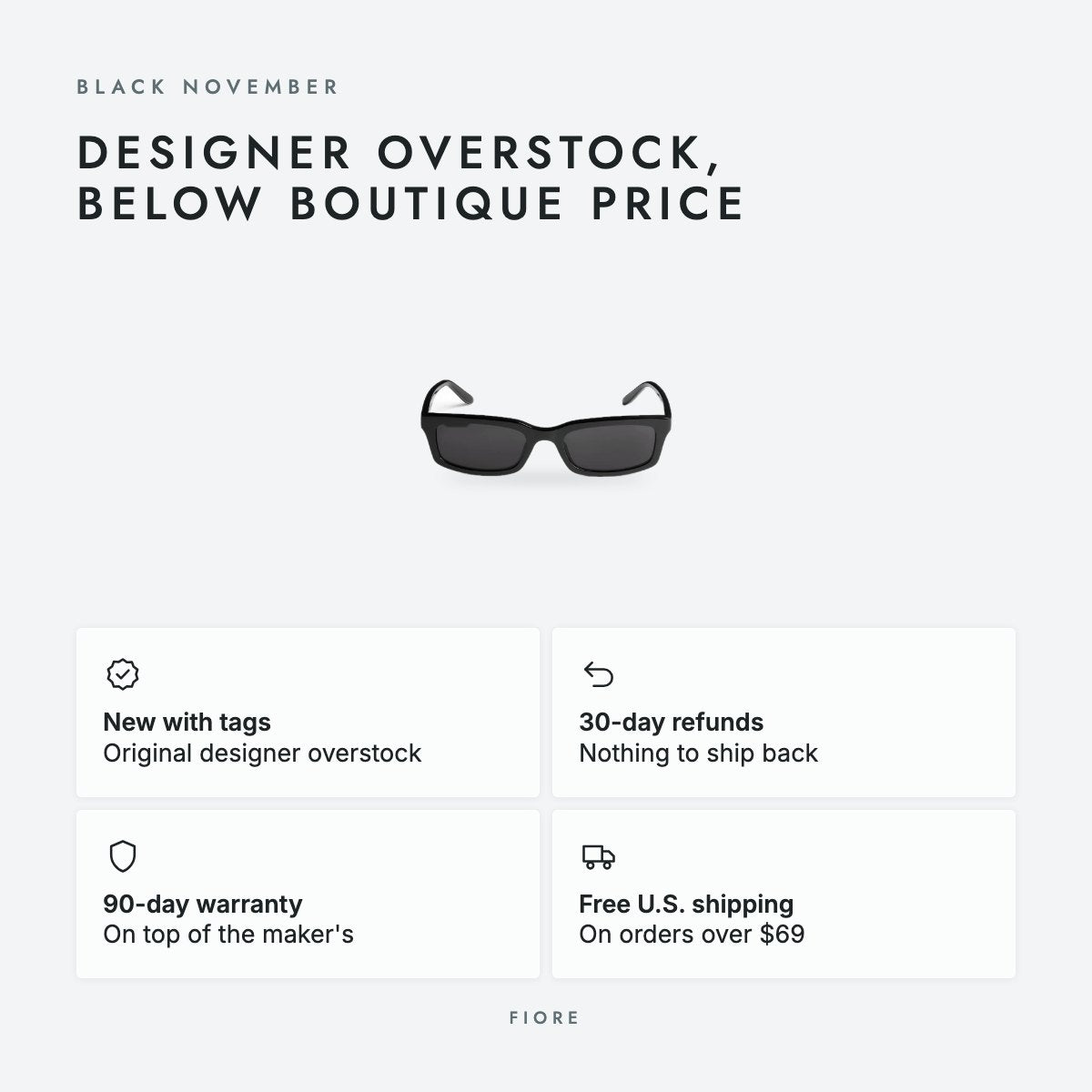Black Acetate Sunglasses, photo 5
