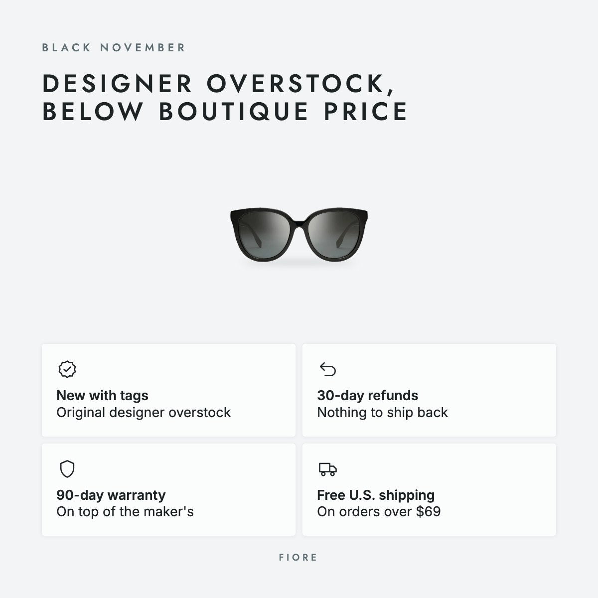 Black Acetate Sunglasses, photo 5
