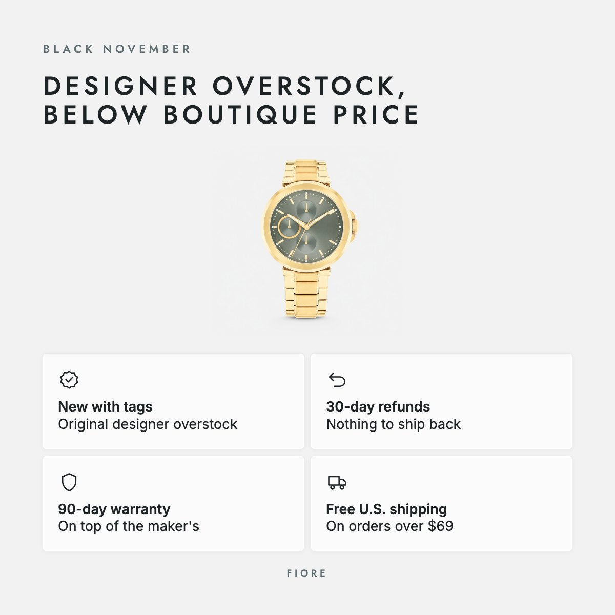 Gold-tone 38mm Watch, photo 5