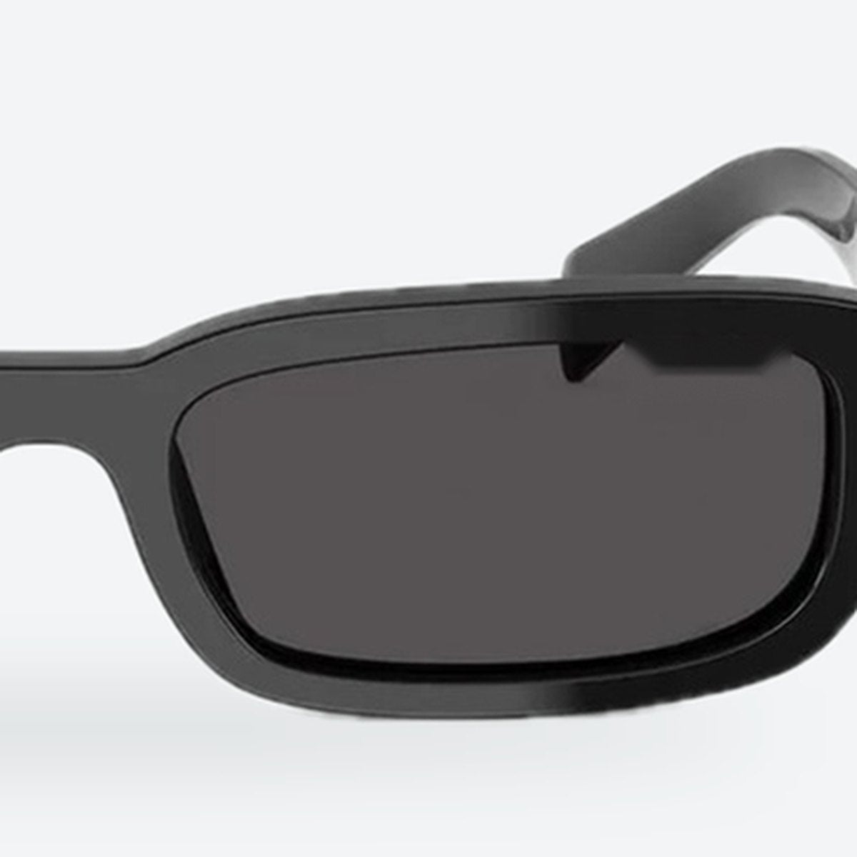 Black Rectangular Acetate Sunglasses, photo 3