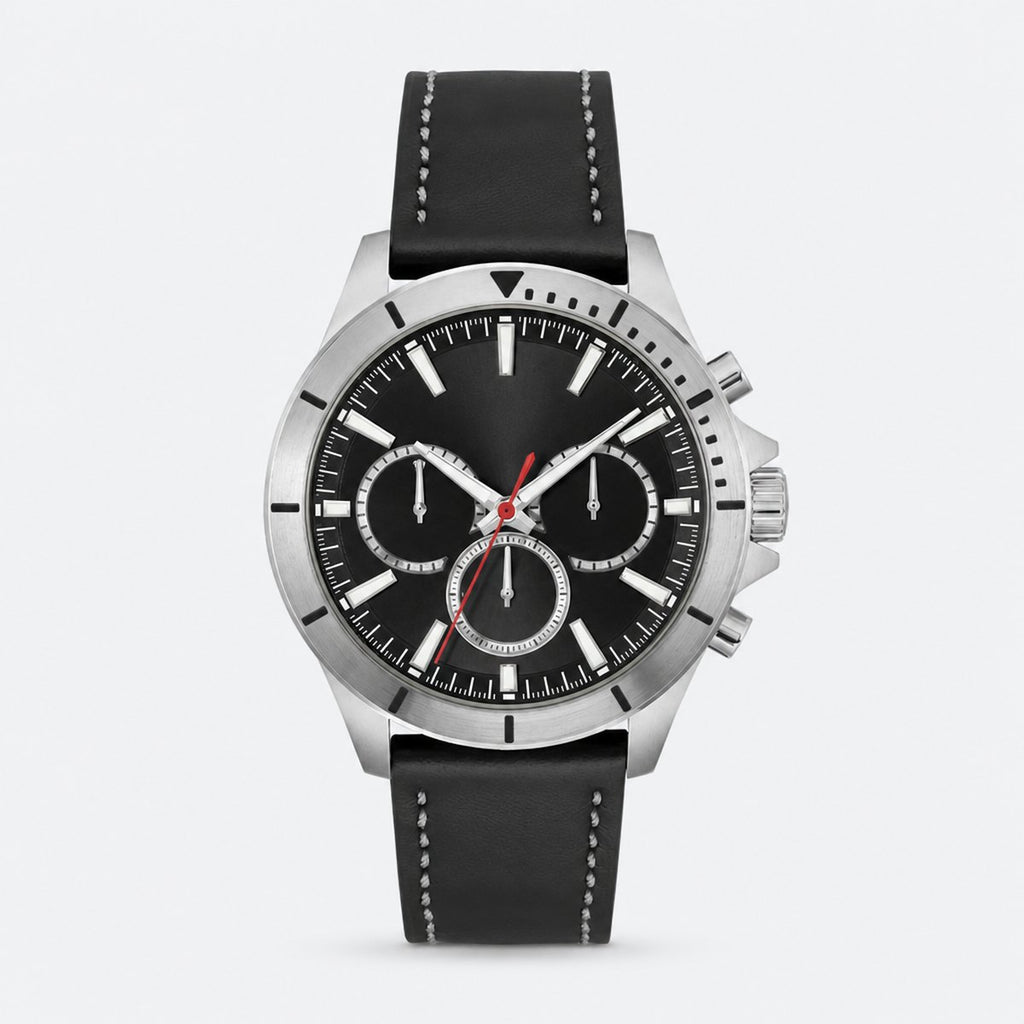 Black Stainless Steel Watch, photo 1