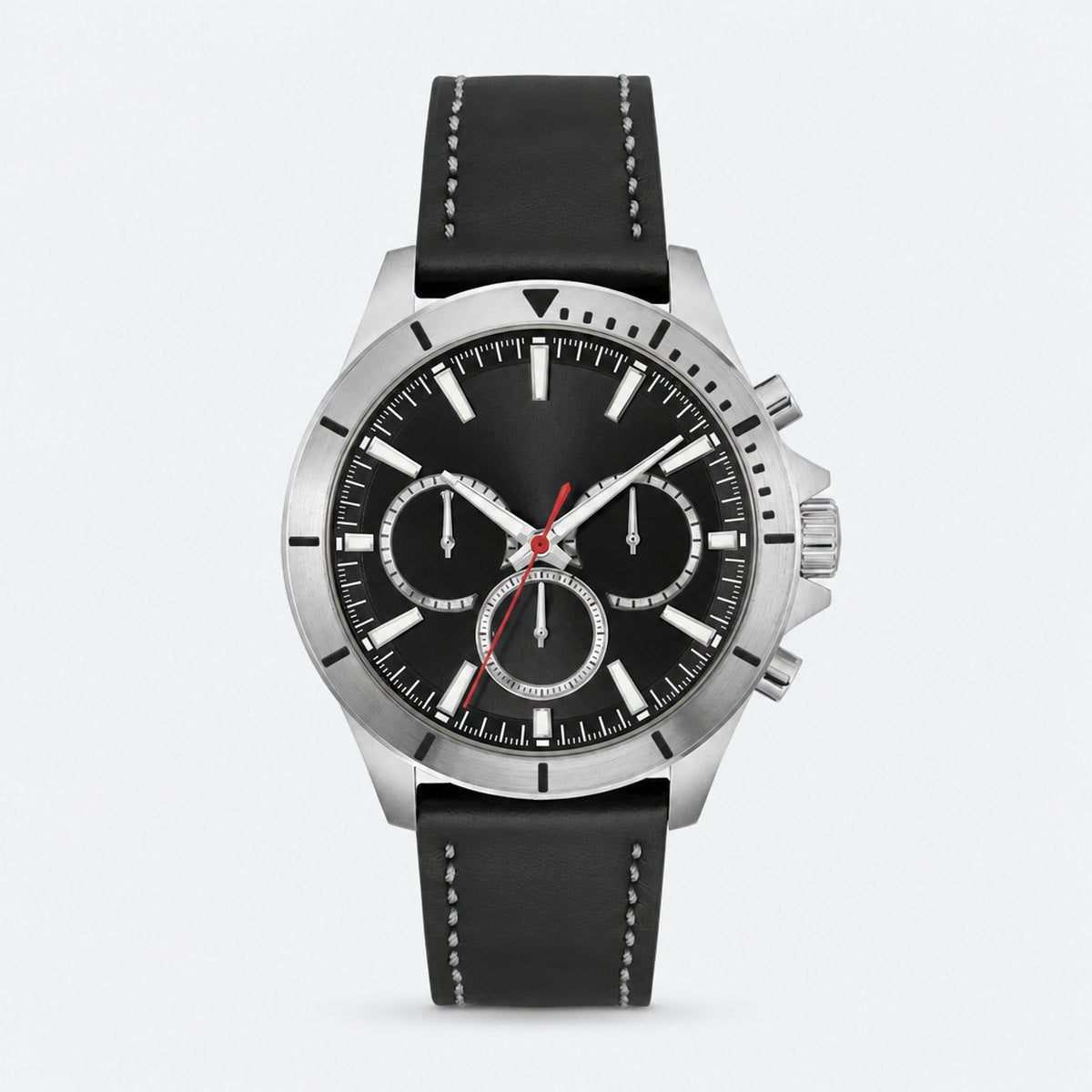 Black Stainless Steel Watch, photo 1