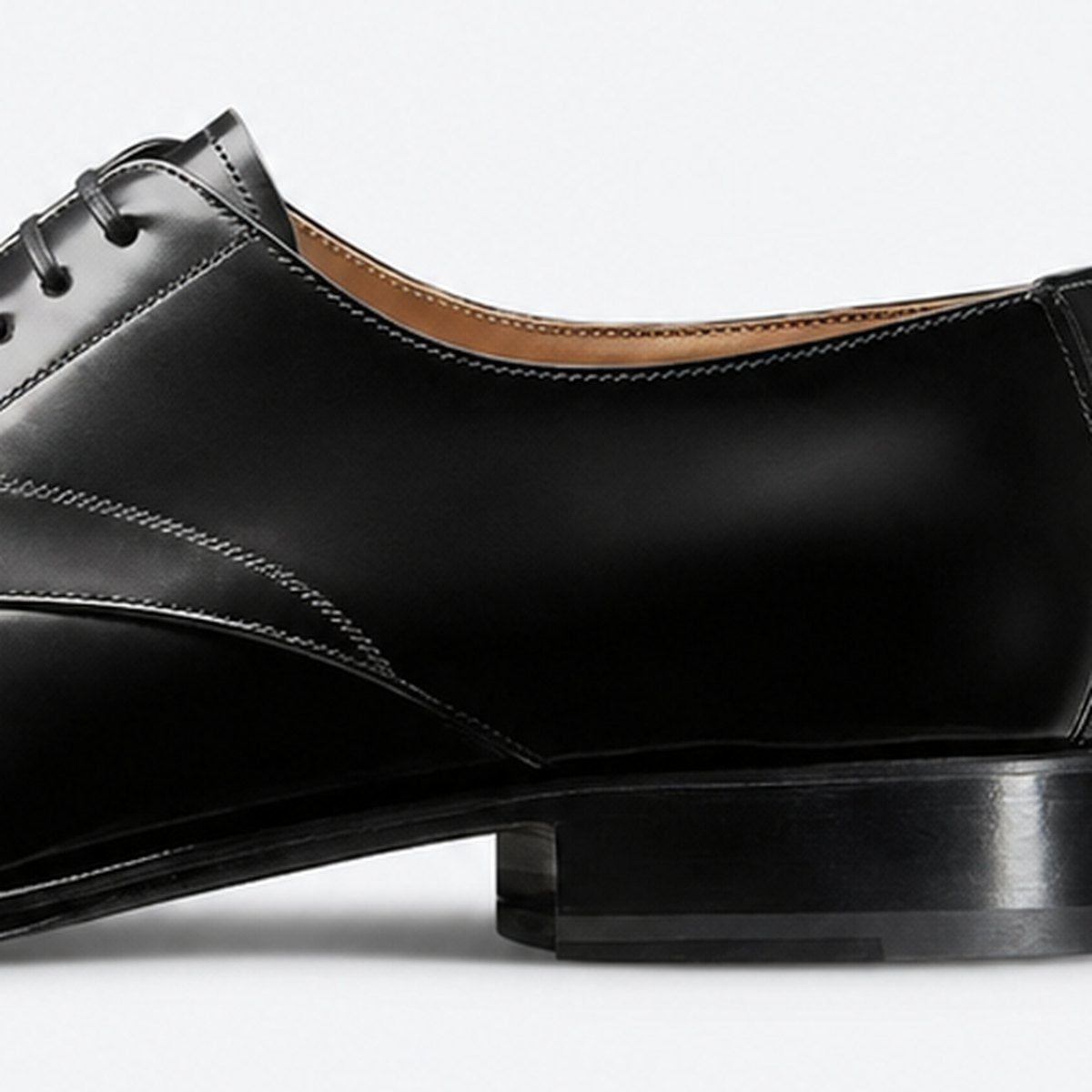 Black Calfskin Derby Shoes, photo 3