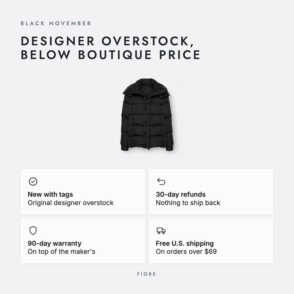 Black Hooded Down Puffer Jacket, photo 5
