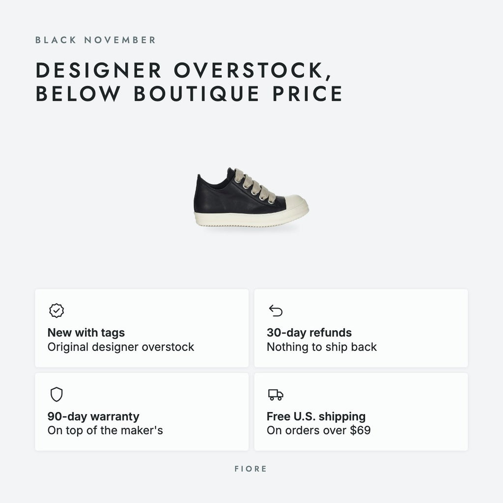 Black Leather Low Sneakers with Jumbo Laces, photo 5
