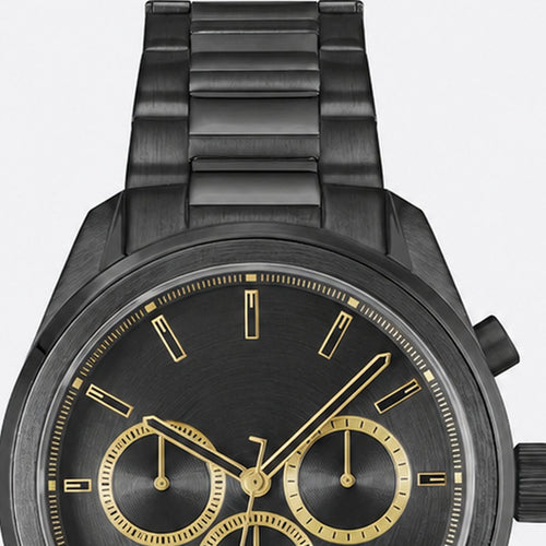 Black 42mm Chronograph Watch, photo 2