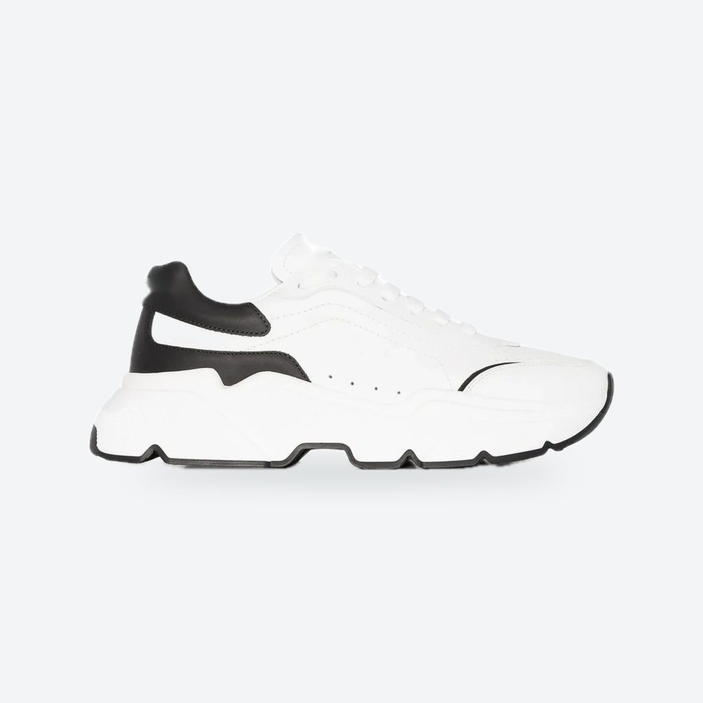 White Leather Trainers, photo 1