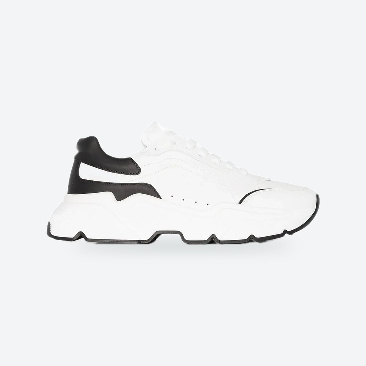 White Leather Trainers, photo 1