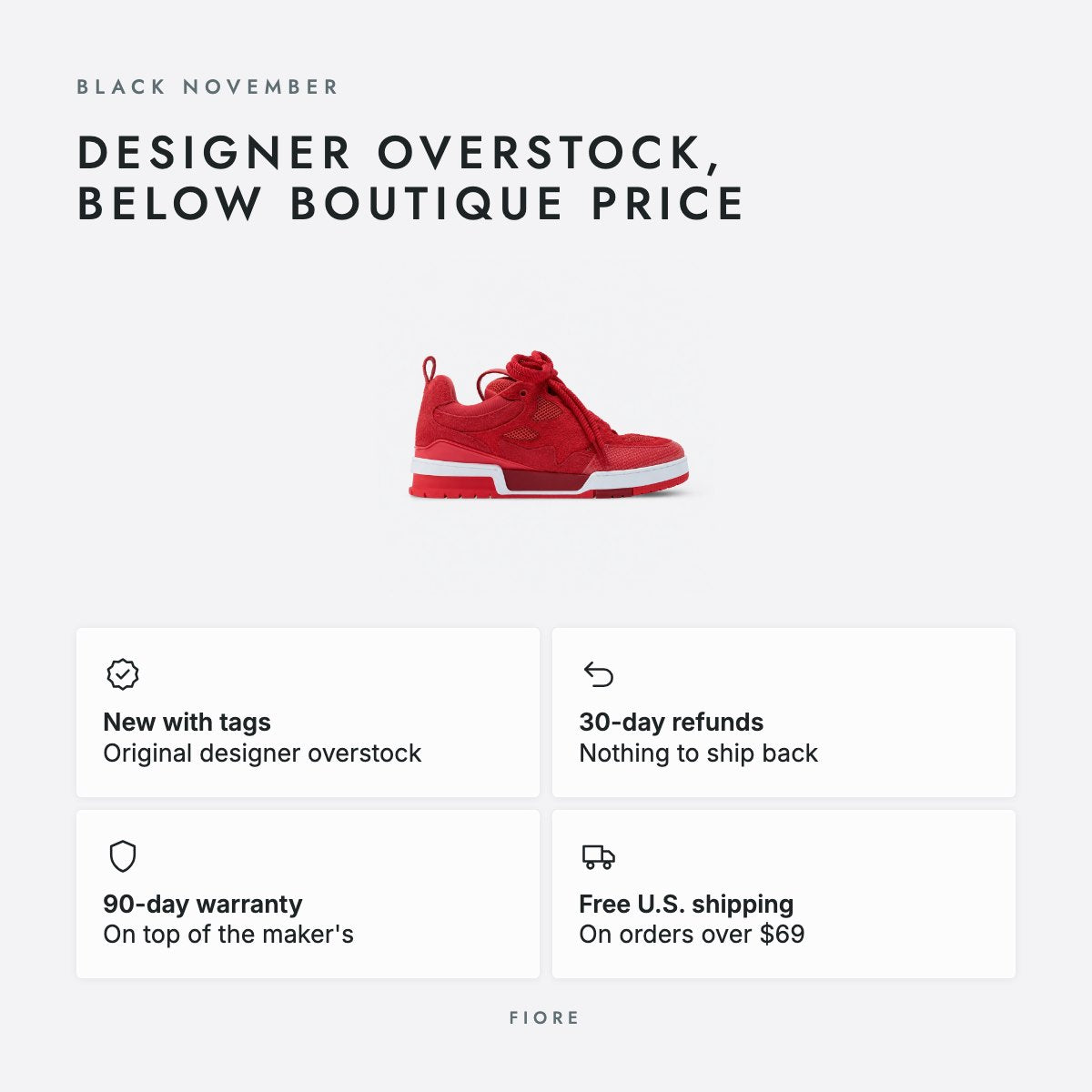 Red Suede and Mesh Sneakers, photo 5
