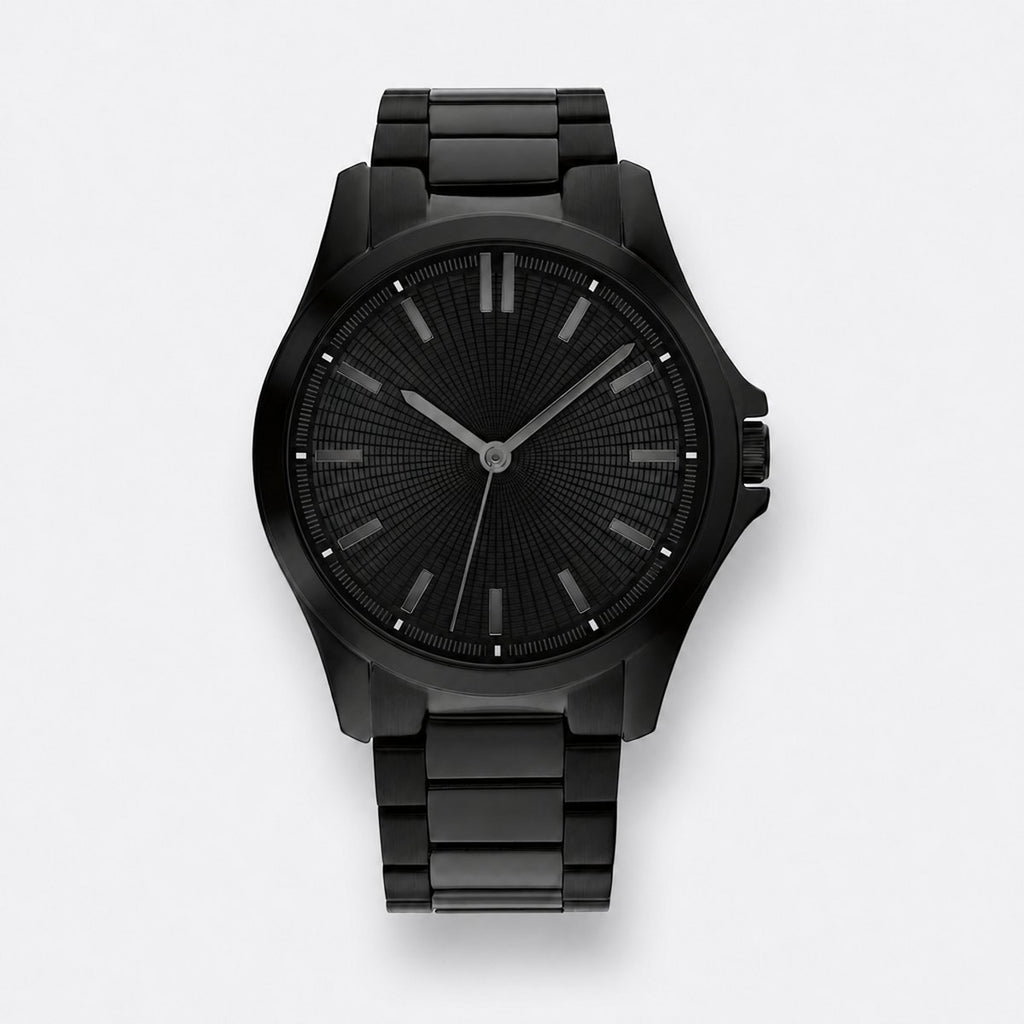 Black Stainless Steel Watch, photo 1