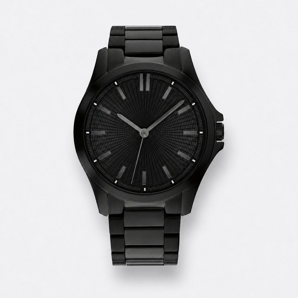 Black Stainless Steel Watch, photo 1
