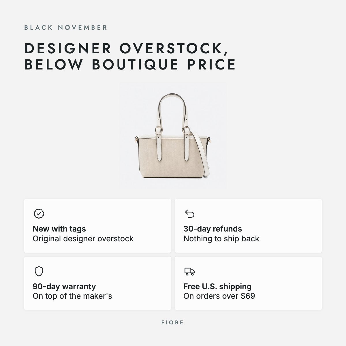 Beige Canvas Mini Bag, photo 5