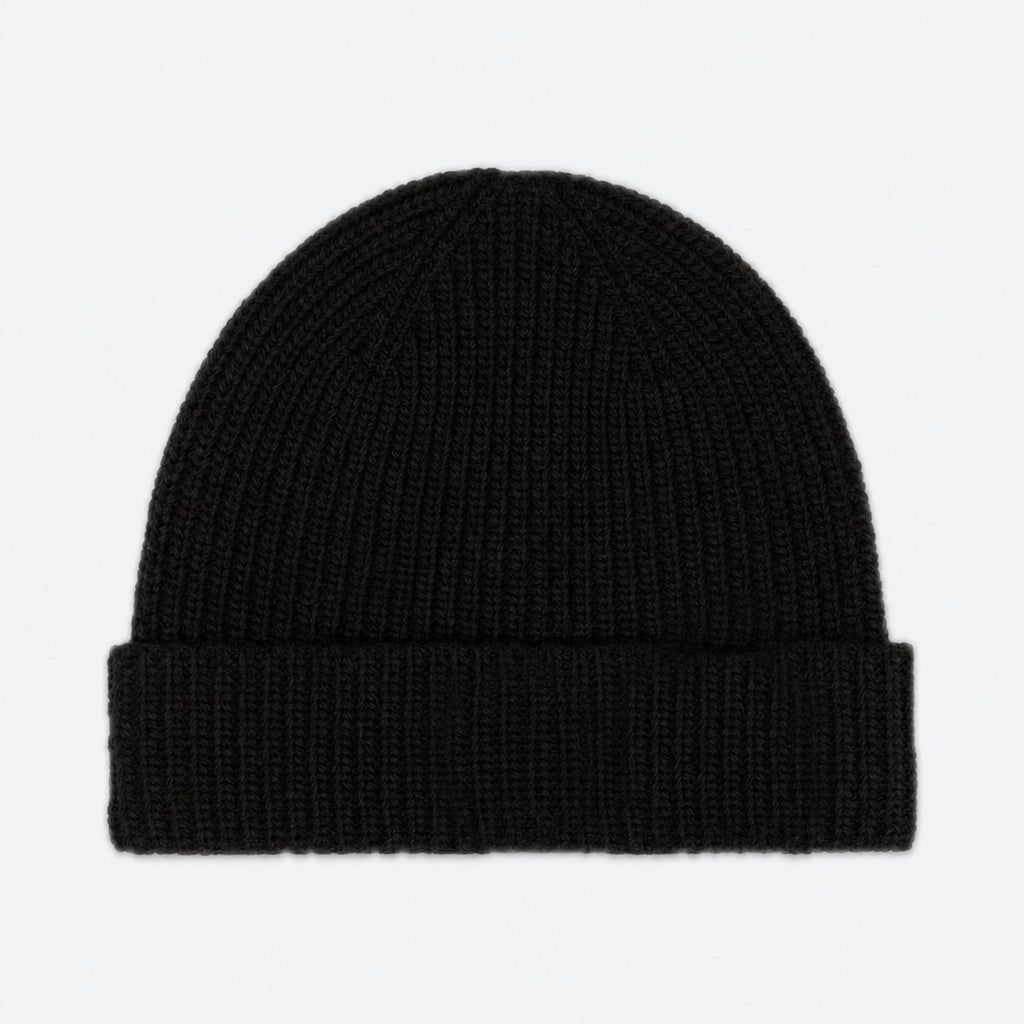 Black Wool Beanie, photo 1