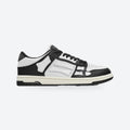 Black and White Leather Low-Top Sneakers, photo 1
