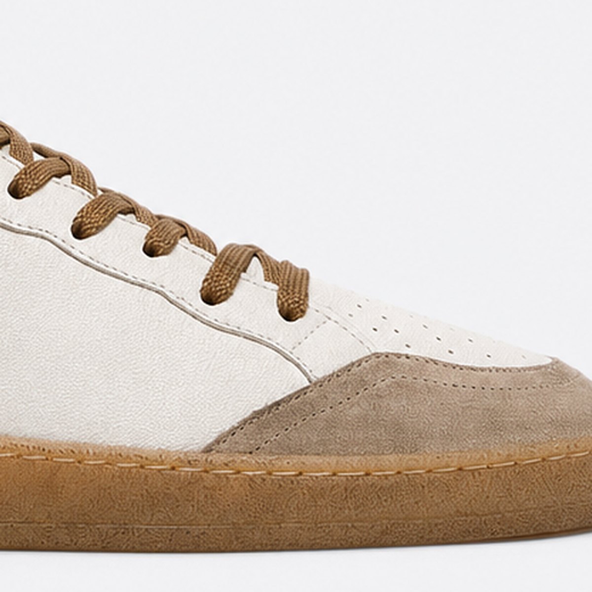 White Cotton Sneakers, photo 3
