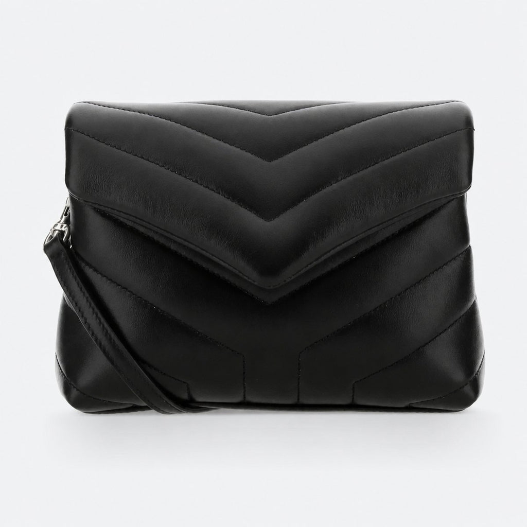 Mini Black Quilted Leather Crossbody Bag, photo 1