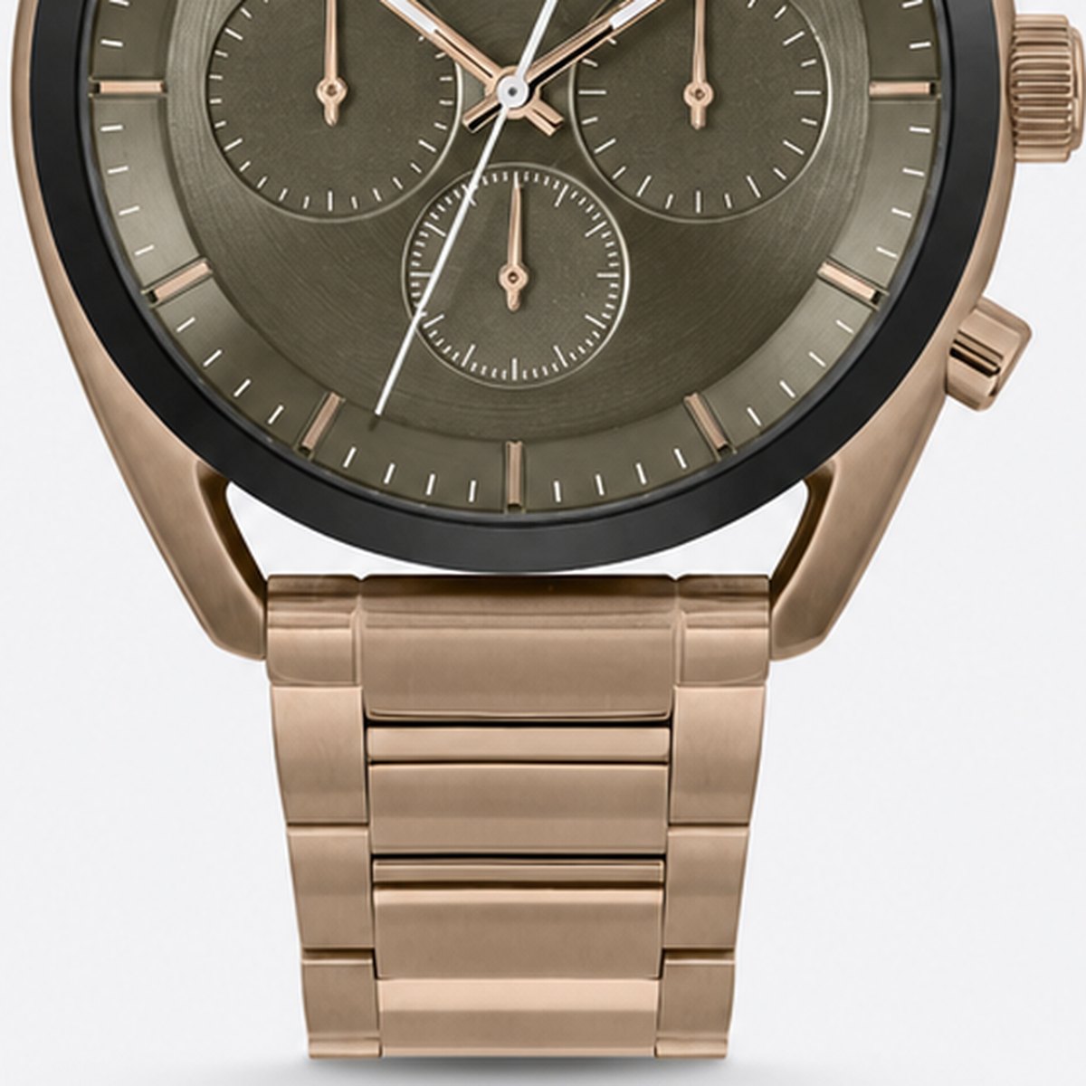 Beige And Gold-tone 44mm Chronograph Watch, photo 3