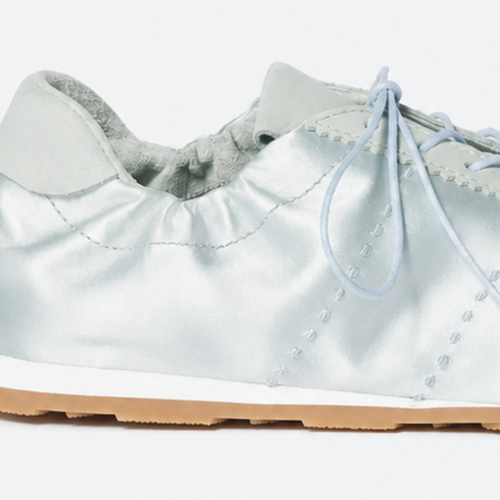 Blue Silk Sneakers, photo 2