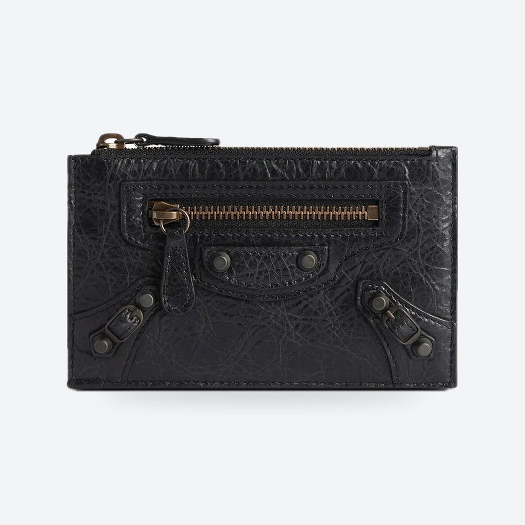 Black Leather Coin Purse, photo 1