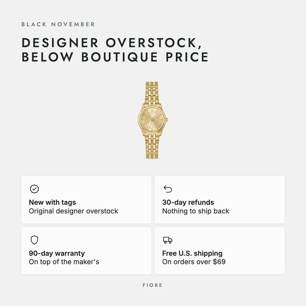 Gold Stainless Steel Watch, photo 5