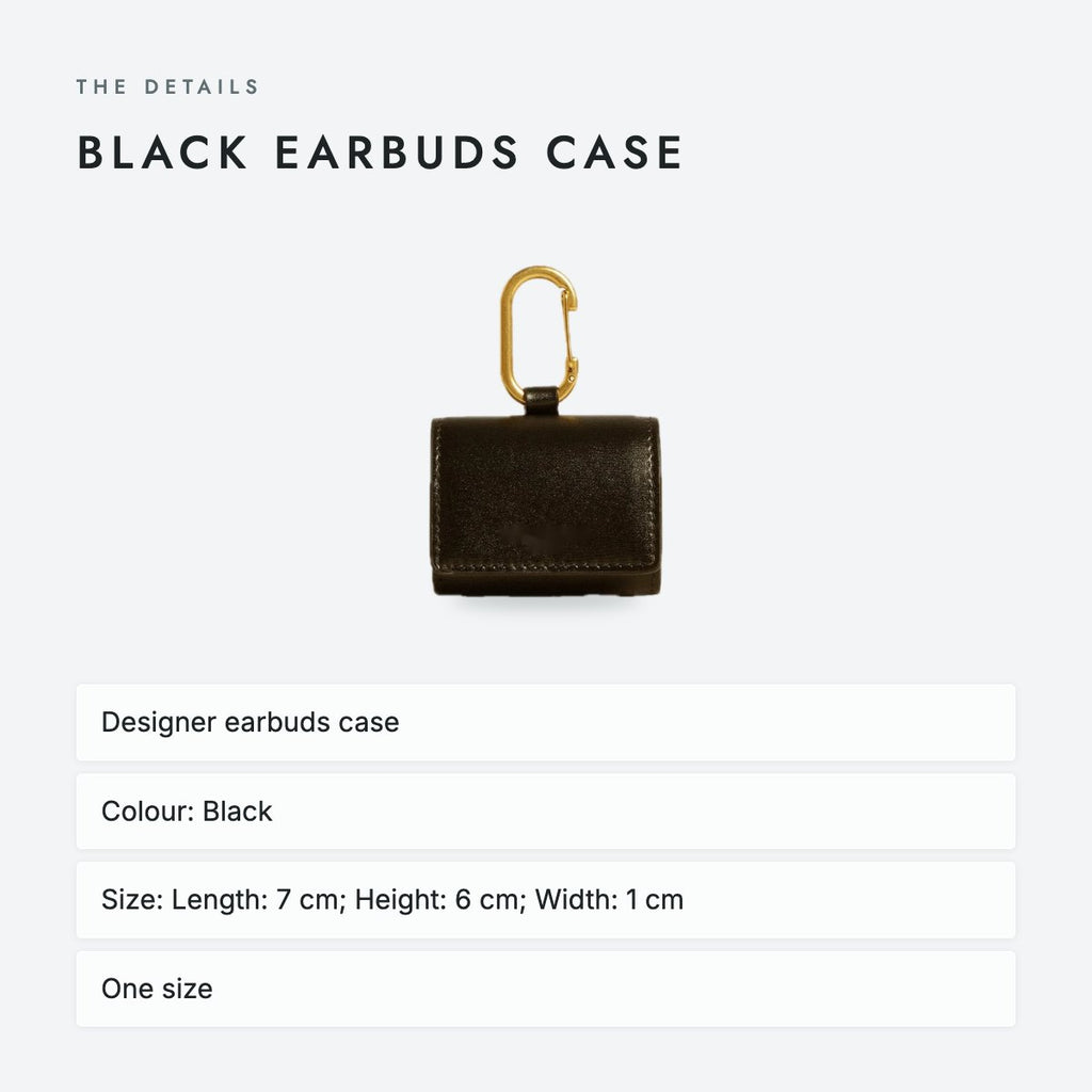 Black Earbuds Case, photo 4
