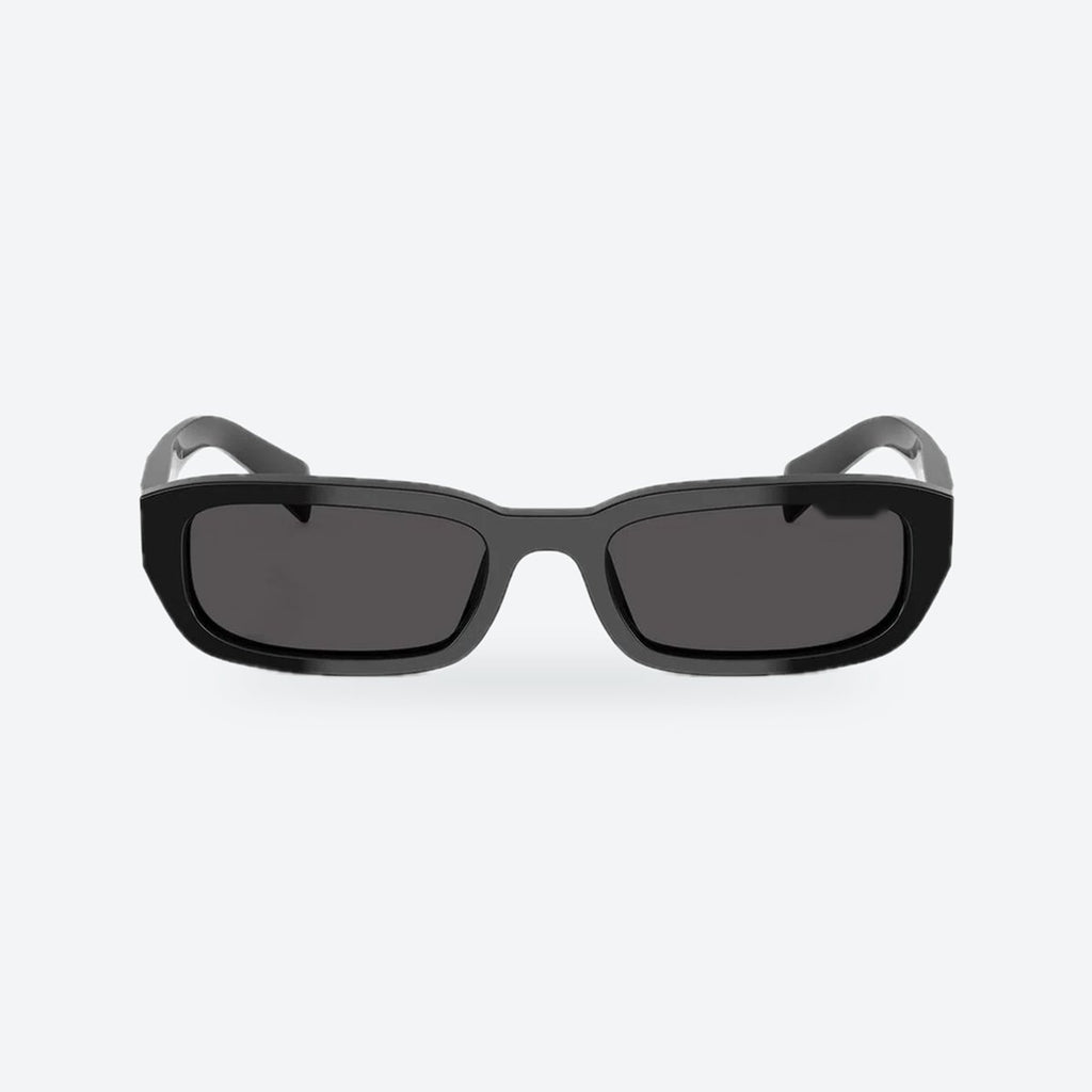 Black Rectangular Acetate Sunglasses, photo 1